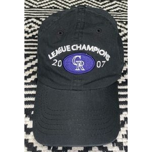 Colorado Rockies 2007 League Champions Baseball Cap